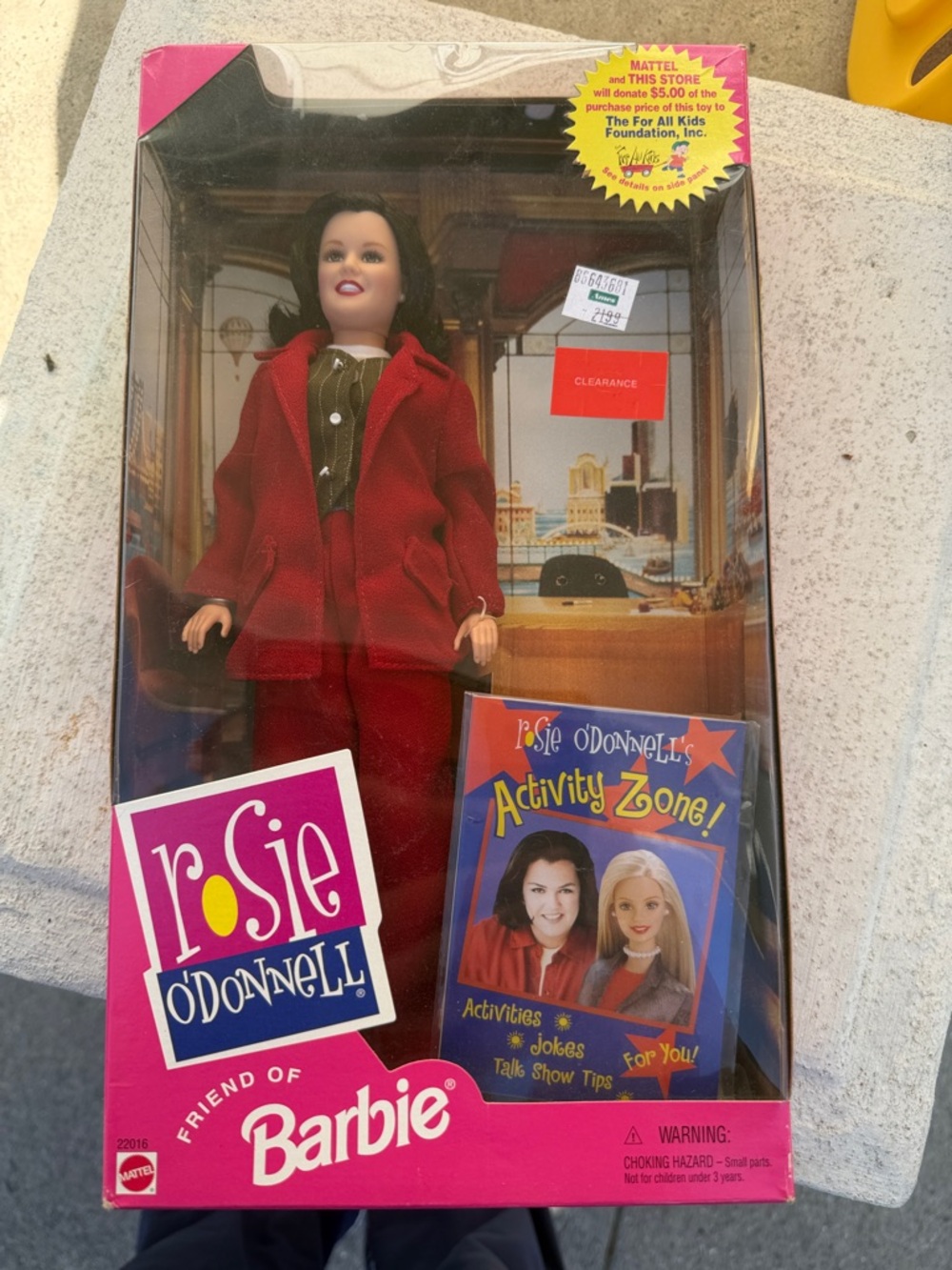 Barbie Rosie O'Donnell Doll in Red Outfit by Barbie